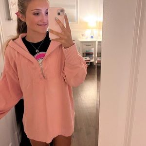 Aerie Pull Over Quarter Zip